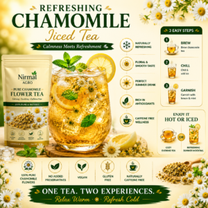 chamomile iced tea