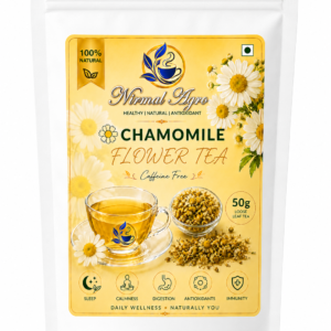 Chamomile Tea 50 g | Caffeine Free Herbal Tea | Dried Chamomile Flowers | Floral Herbal Infusion | Naturally Calming Floral Infusion